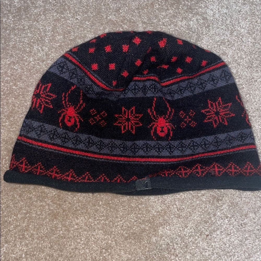 SPYDER 100% wool beanie